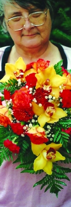 Orchid Bridal Wedding Bouquet