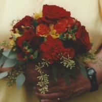 Rustic Roses Bridal Bouquet