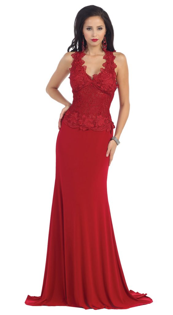 Runway-ready-red-prom-dress