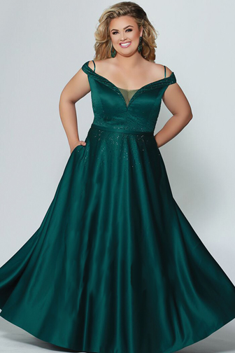 Elegant Plus Size Gala Dress