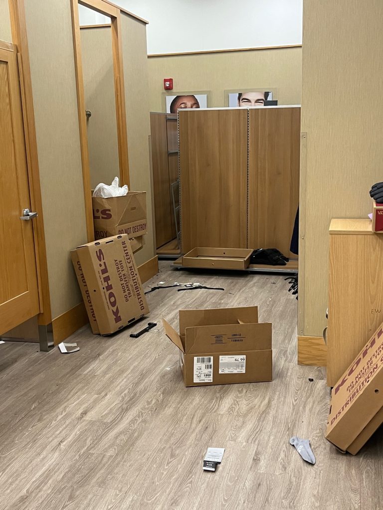 Department Store Fitting Room