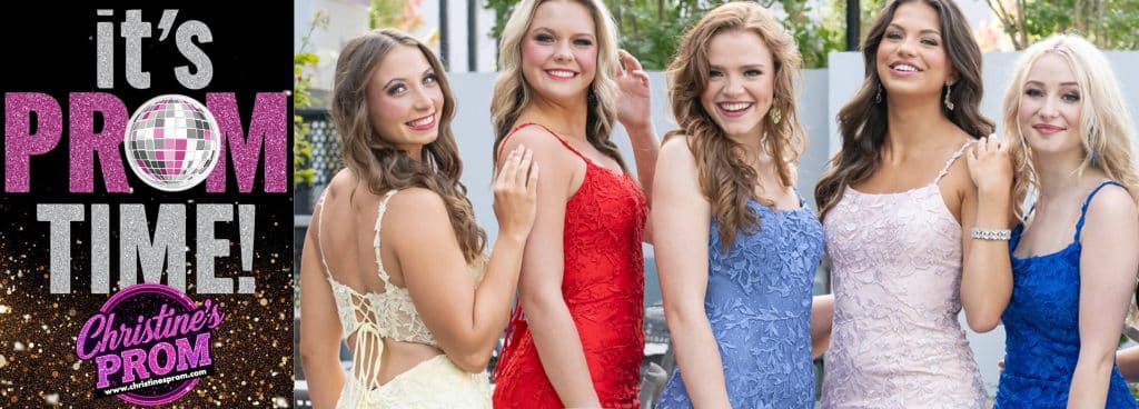 Prom Dresses in Vermont and New Hampshire! Where can I find the best selection of prom dresses near me? Christine's Bridal & Prom! Serving all of Vermont and New Hampshire.